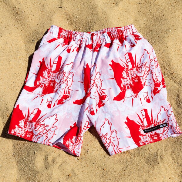 Coastal Cool Wolfpack Swim Trunk -